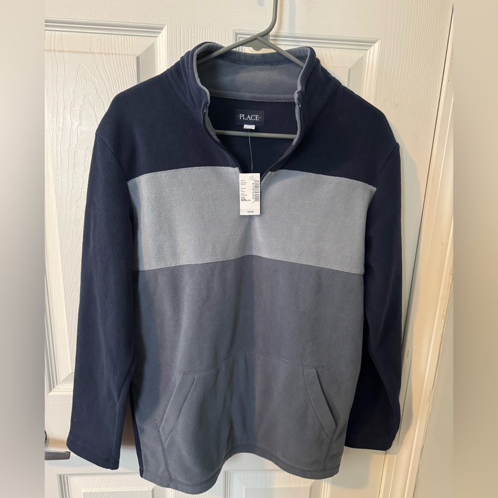 Children's Place Boys' Warm Fleece Quarter Zip Pullover